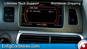 Audi Q7 iPod iPhone AUX USB HOW-TO-USE Dension GW52M01 GW53M01