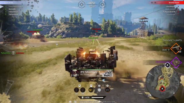 FI vs AF80 Clan battles Crossout смотреть онлайн