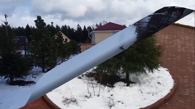 Сидим дома! А природа пошутила 1-го апреля!