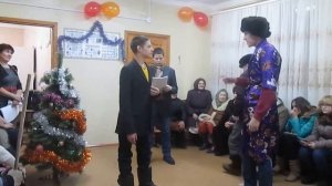 Мунча ташы Сценка Әкият Кзыл-Тюбяк татарча скетч 31.12.15 (720HD)