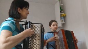 Лъапэрисэ играем с Даной Моргоевой