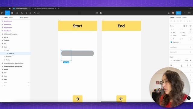 Advanced Prototyping in Figma: Realistic App Design | Smart animate,  Variant interaction