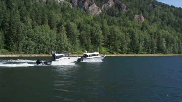 Rolls-Royce среди кабинных катеров. Krasboat в деле!! смотреть онлайн