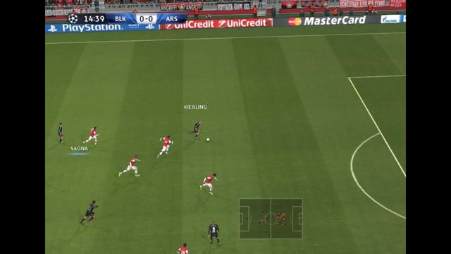 (PES 2014 и Zhenialker) #4 Арсенал - Победа !