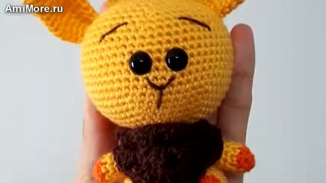Малыш Жирафик амигуруми