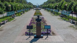 Аллея памяти 6 роты 104-го гвардейского парашютно-десантного полка в Йошкар-Оле