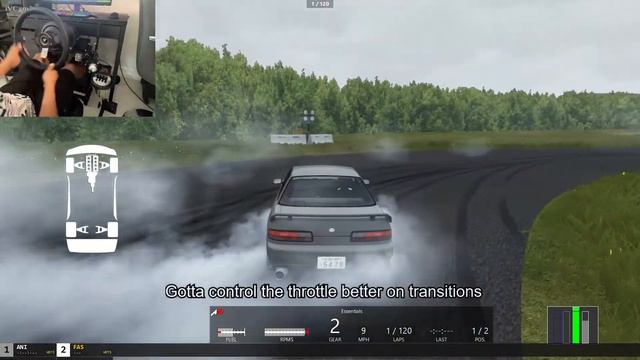 Thrustmaster T300 RS GT Assetto corsa Drifting review