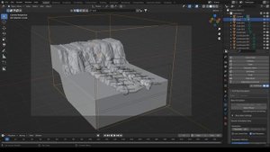 Как сделать водопад | Blender