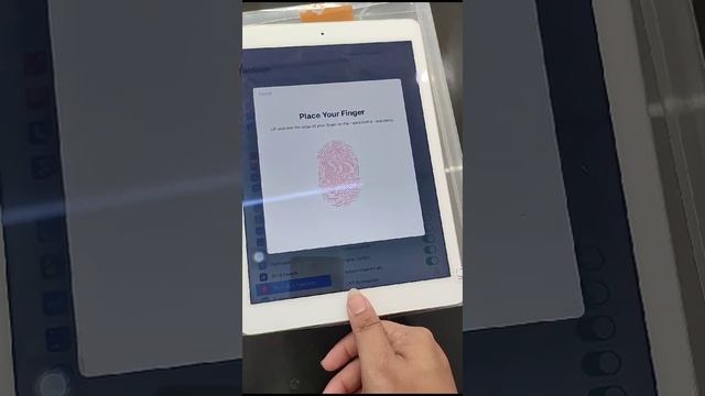 Test Touch ID iPad Air2