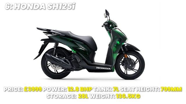 THE 10 BEST 125CC SCOOTERS for 2024!