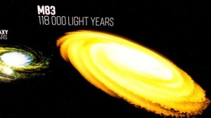 Galaxy Size Comparison 3D [4K] Animation | 3D Universe Size Comparison
