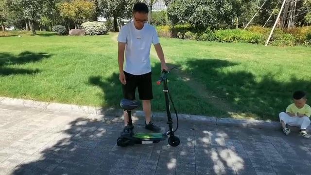 Электросамокат El-sport Charger 120W c сиденьем смотреть онлайн