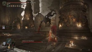 Maliketh the black blade Boss Fight|Cheesing maliketh