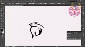 Logo Design Tutorial | warrior helmet mask logo design tutorial | No CorelDraw X7