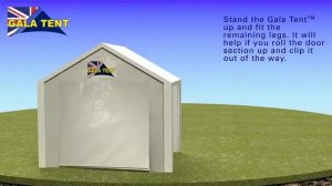 3m x 3m How To Erect A Gala Tent PE Marquee - Assembly Instructions