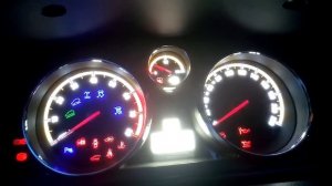 Подсветка панели приборов Opel Antara