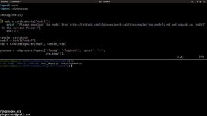 How to use vosk to do offline speech recognition with python