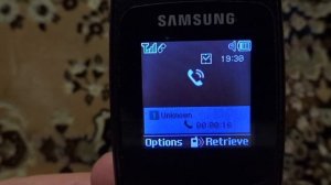 Samsung SGH-C270 incoming call