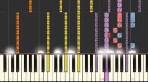 Skillet - Monster Synthesia Tutorial [PIANO]