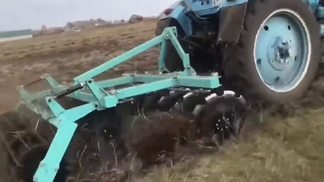 Борона дисковая БДНМ с регулируемым углом атаки смотреть онлайн