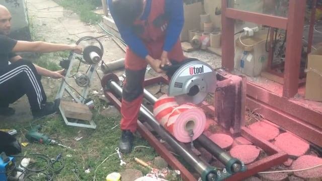 Рулонорезка - первый срез