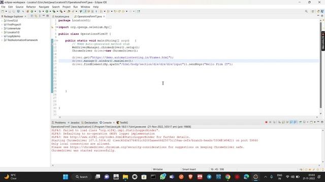 FRAME HANDLING in Selenium WebDriver | How to handle FRAMES   | Selenium WebDriver | Lecture 40 |