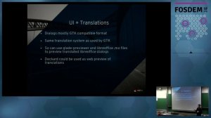 FOSDEM 2018: Native GTK3 UI