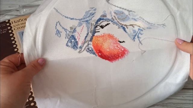 Все мои начатые вышивальные процессы