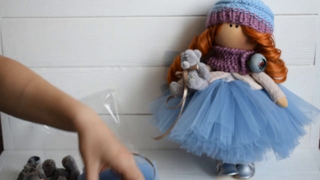 Набор для шитья куклы "Фиалковая зефирка" (подарочный набор) смотреть онлайн