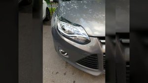 Ford Focus 3 установка линз 3" + DRL бегают поворотник