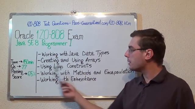 1Z0-808 – Java Exam SE 8 Test Programmer I Questions смотреть онлайн