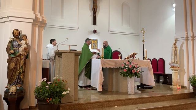 Св. Месса - суббота 25.11.2023 в 18.18, Розарий смотреть онлайн