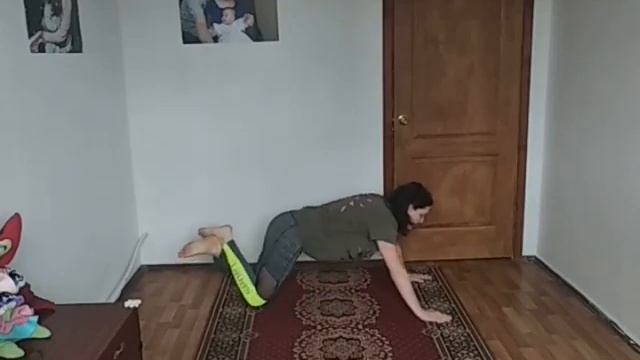 Тренировка на руки, на трицепс, на прощальную мышцу. Бодифлекс плюс силовая нагрузка. Body flex