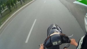 yamaha jog zr | катка в +30 | стант в городе