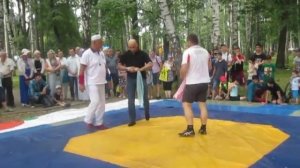 Пушкино. Сабантуй.борьба "КУРЕШ"(2).9 июня 2019. Видео Ивана Клязьминского.