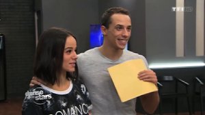 Alizée - Week 8 of Danse avec les stars - Bonus 3 - Learning to dance foxtrot with a couple!