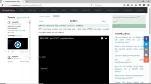 Difference between SET and MSET command in REDIS.
| javapedia.net