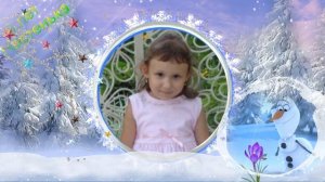 ВНУЧЕНЬКА НАСТЮШКА С ДНЁМ РОЖДЕНИЯ!!!6 лет