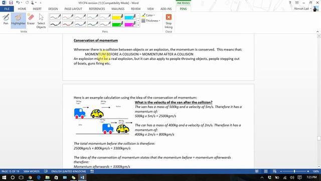 Physics Y9 GCSE Science CP4