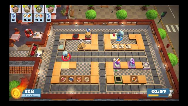 Overcooked 2 - Kevin 6 (Walkthrough) смотреть онлайн