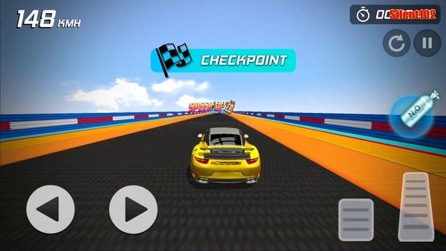 Crazy Car GT Racing Stunts - Mega Ramp Car Games - Android Gameplay смотреть онлайн