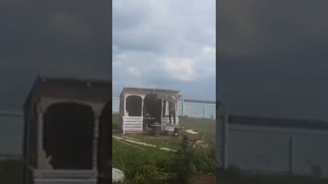 Как мы строили беседку из подручных средств ! Я тебя* слепила..из того что было! смотреть онлайн