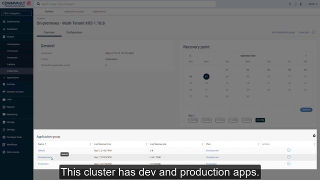Commvault protects all your Kubernetes data смотреть онлайн