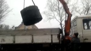 Монтаж станции биологической очистки «Дочиста ПРОФИ 6ПР»