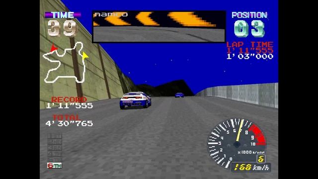 Ridge Racer Revolution - Extra Course playthrough смотреть онлайн