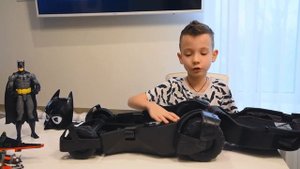 Ridaz Batmobile Pull Along Travel Case. Детский чемодан. Распаковка. Kids suitcase unboxing