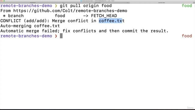 008 Git Pull & Merge Conflicts смотреть онлайн