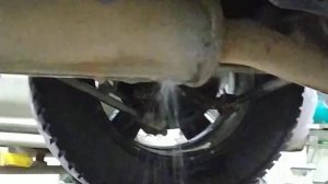 Замёрз глушак, разорвало катализатор(1)