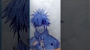 Drawing Gojo Satoru jutsu kaisen.