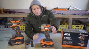 Миниатюрный НО мощный! Аккумуляторный гайковерт AEG/RIDGID BSS18S12BL